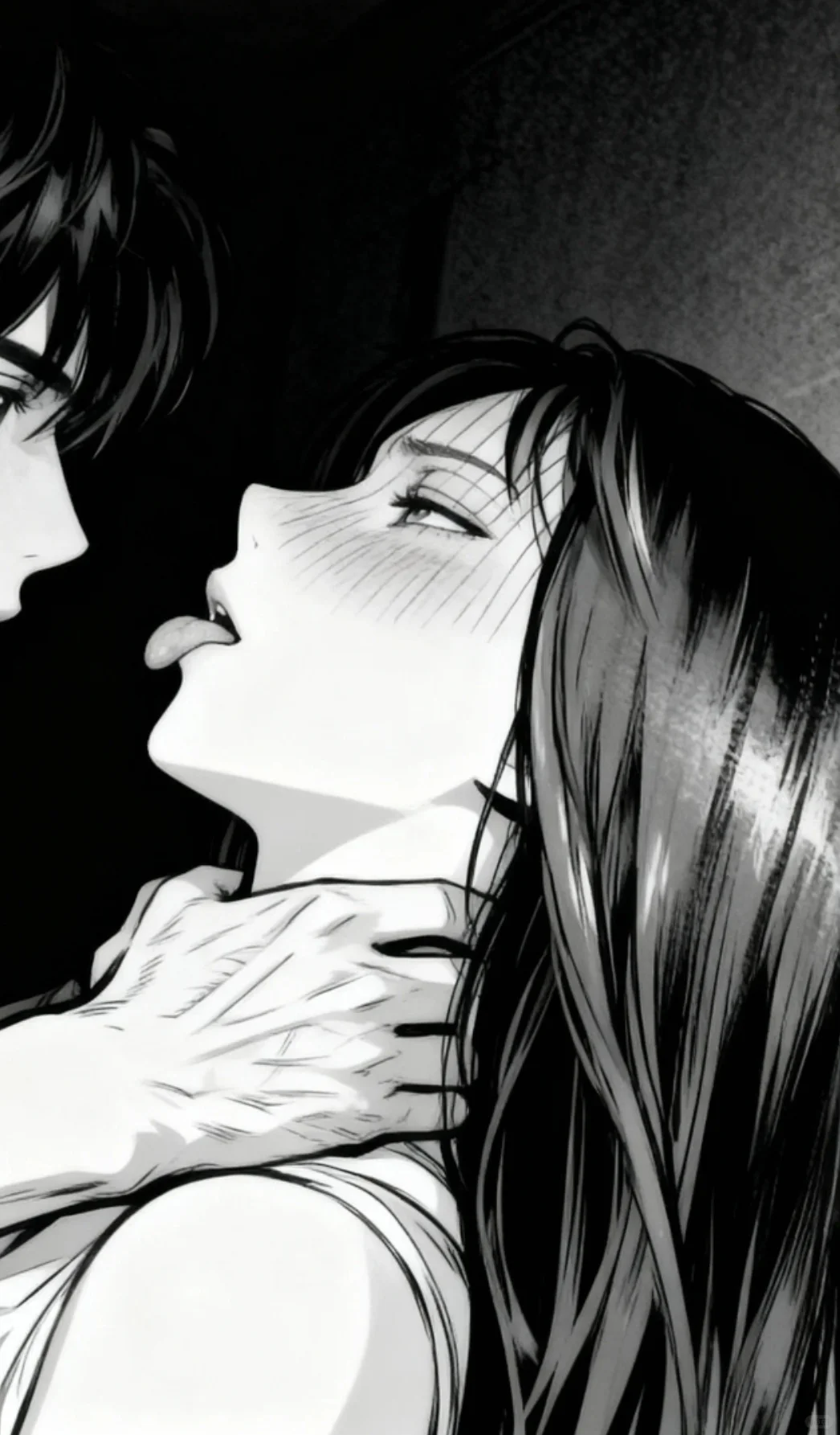 你在窒息感中睁开眼，看到满是爱与欲的眼睛