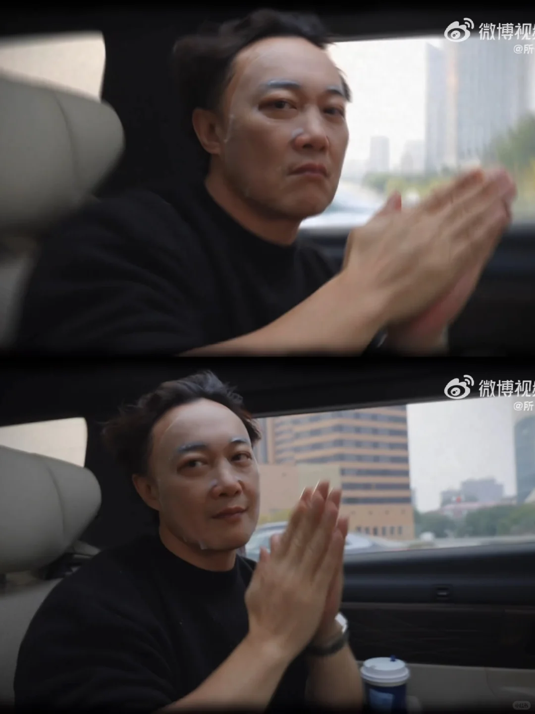 一款敷面膜也无法安静的妖艳美男