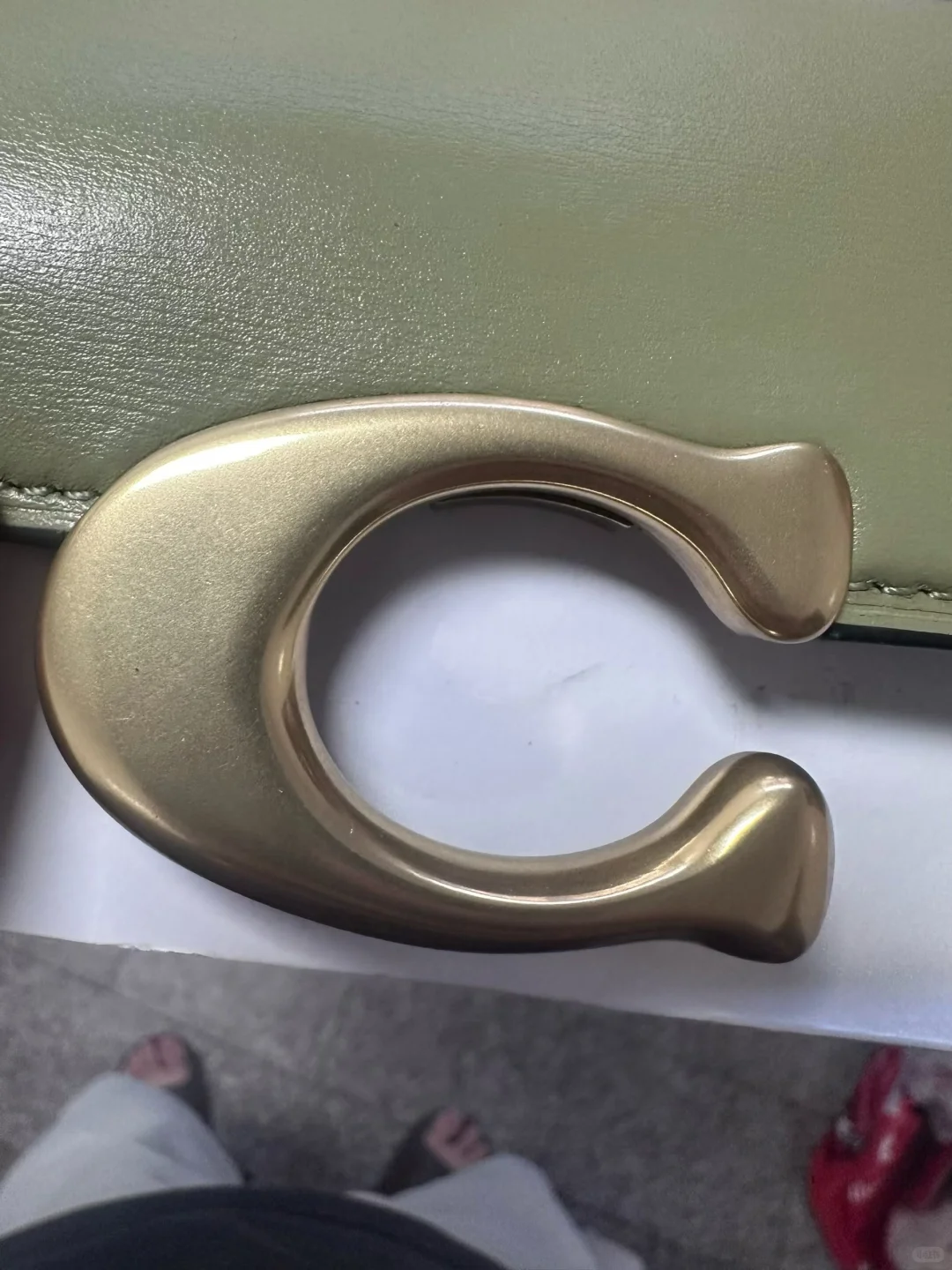 coach瑕疵复古金修复过平台