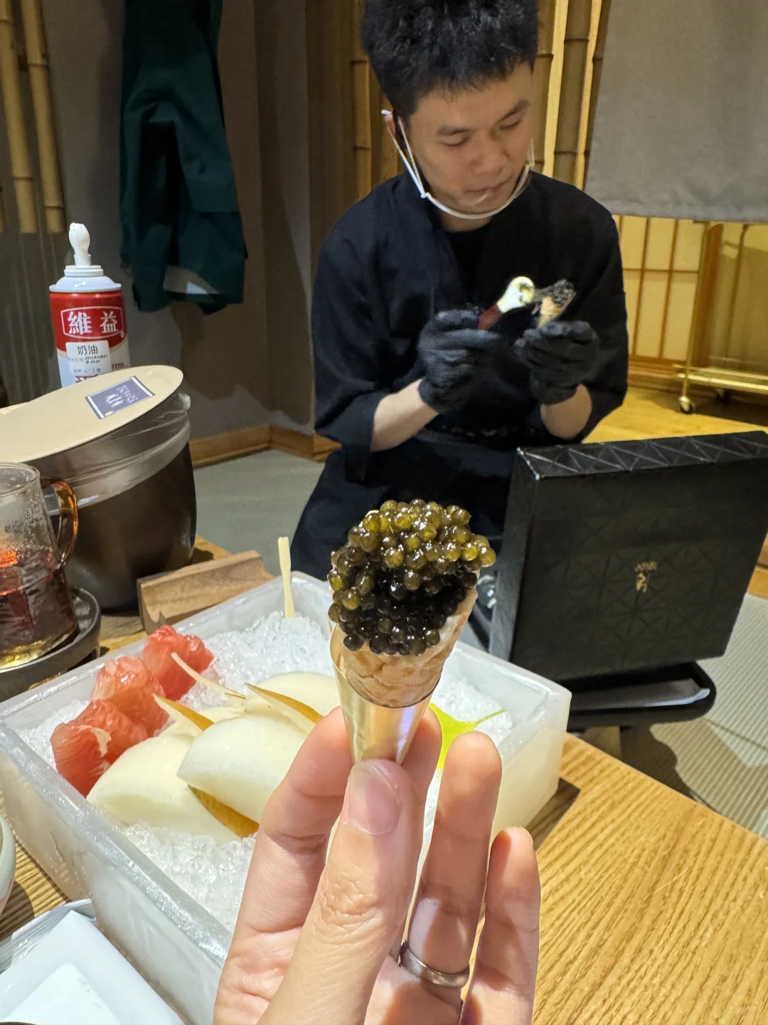 考完试吃个大餐