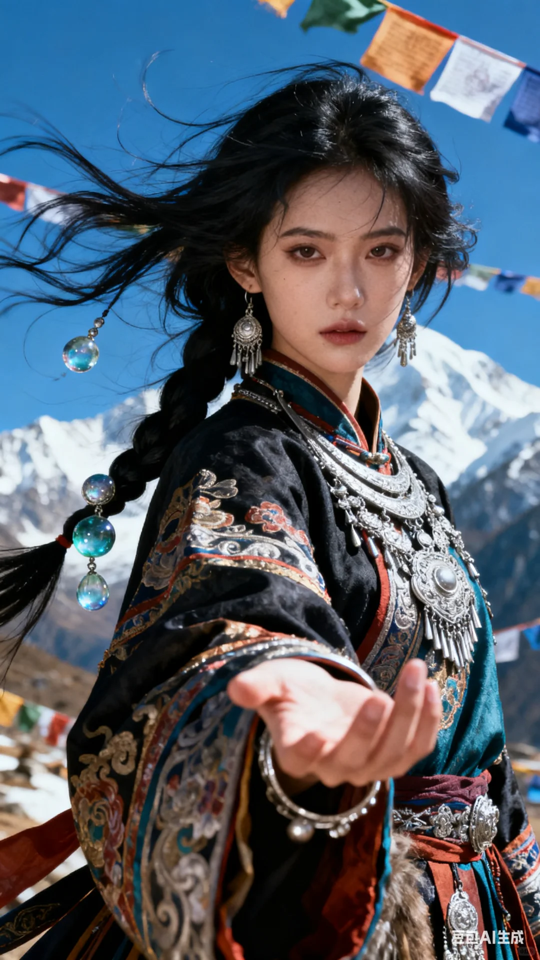 ❤️AI藏装写真大片来啦～