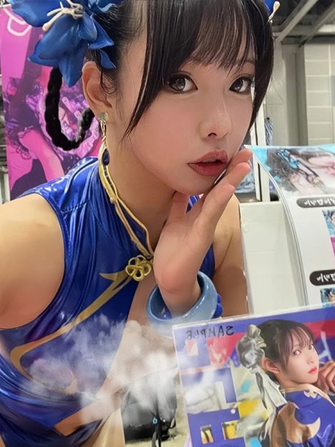 樱花“春丽”分享健身美照：肌肉腿果然得靠练