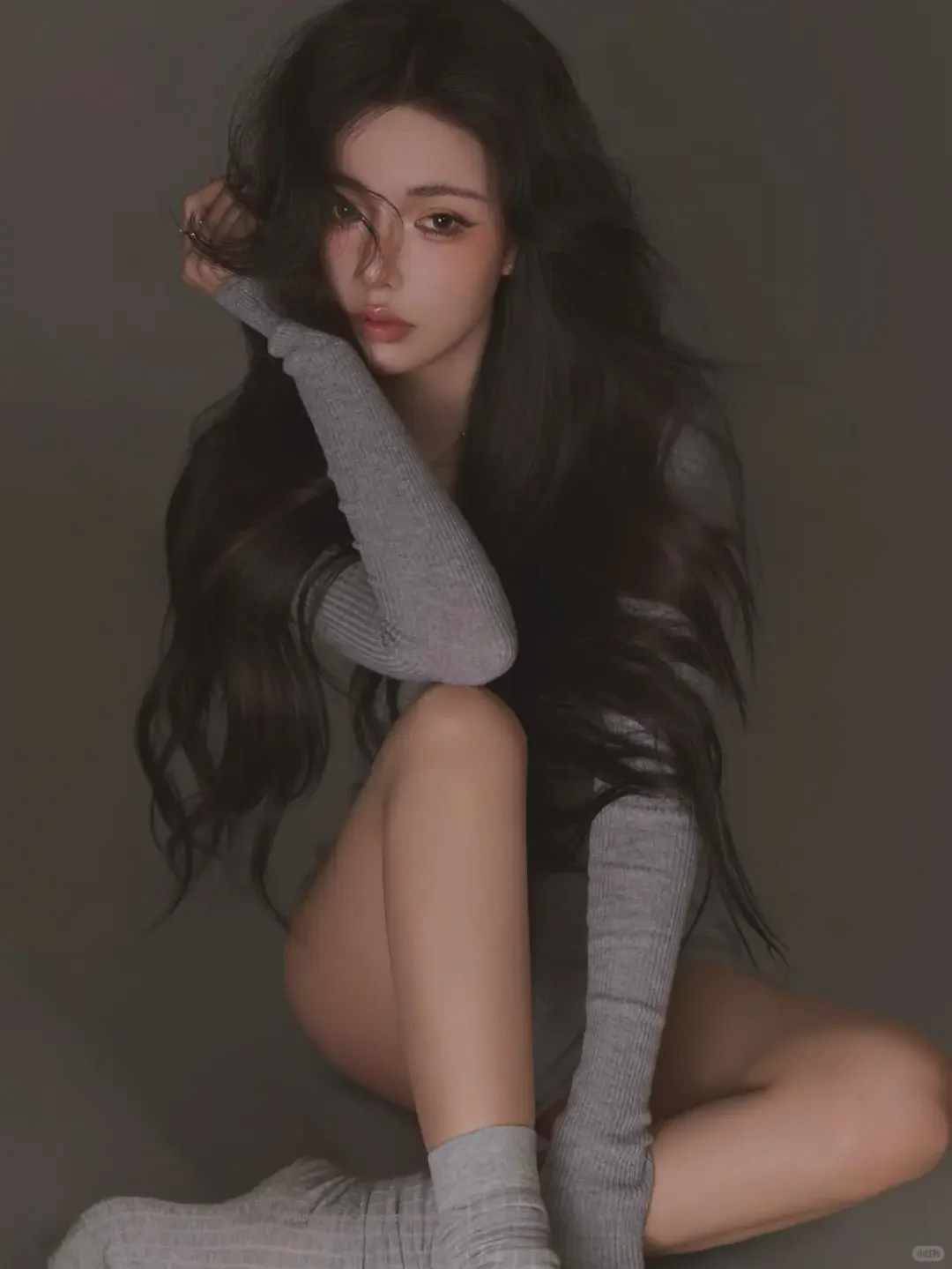 韩系柔情白月光☁️氛围感纯欲御姐写真