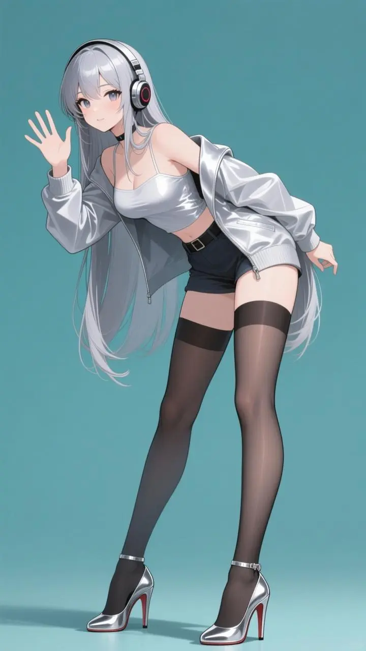 惹眼黑、白丝【漫眼观】美女-30