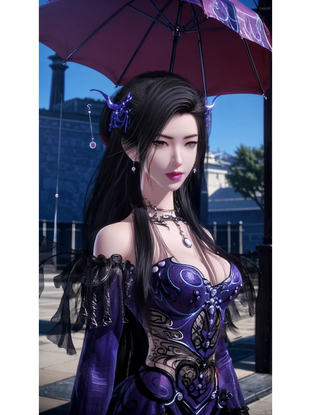 明珠夫人祝大家新年快乐 潮女妖美图欣赏