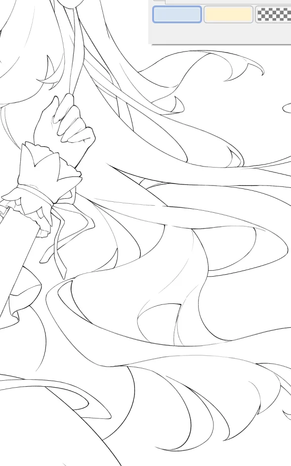 就这个勾线爽..