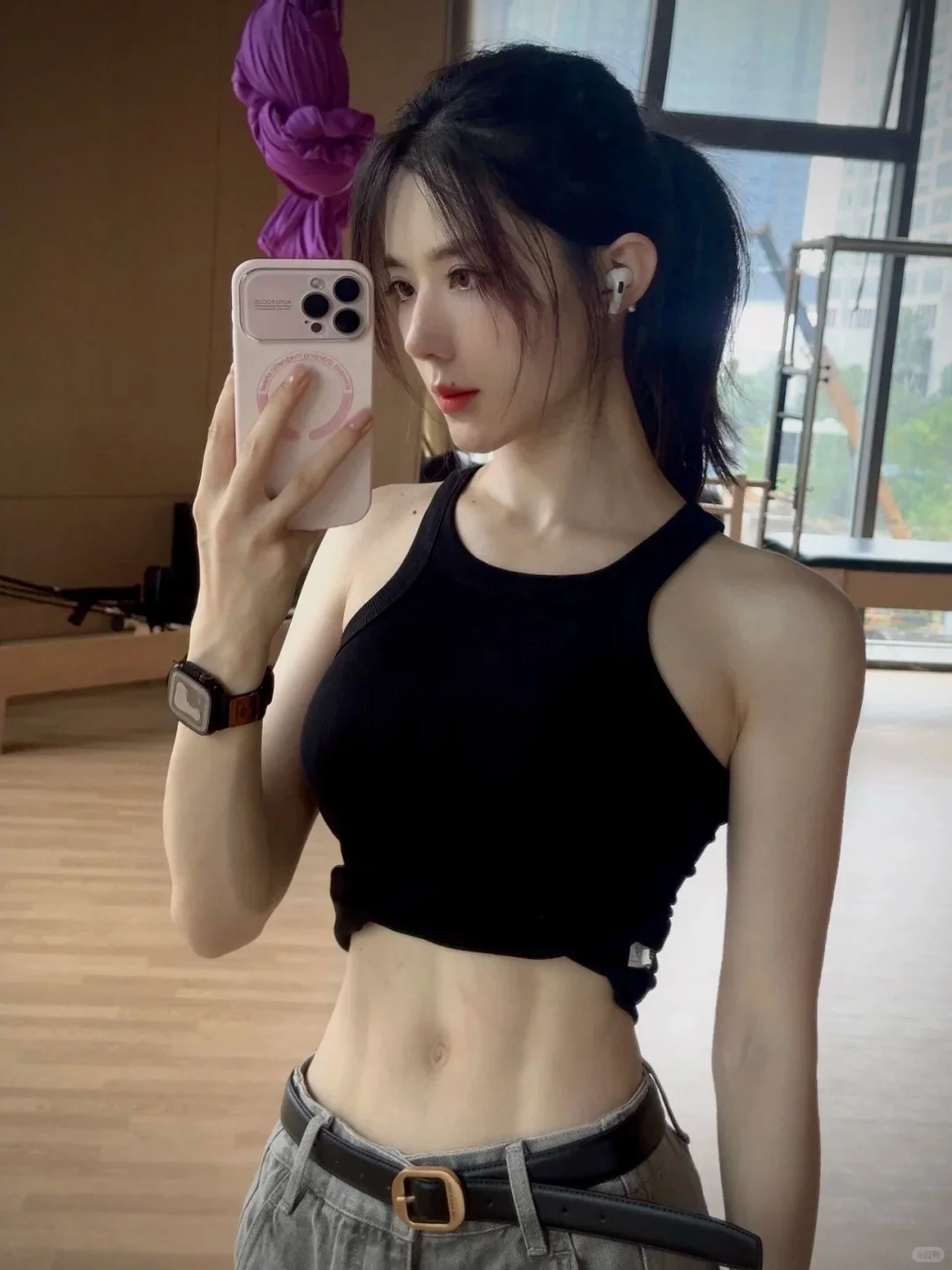 空腹挨饿➕健身2年，超绝线条感是我应得的