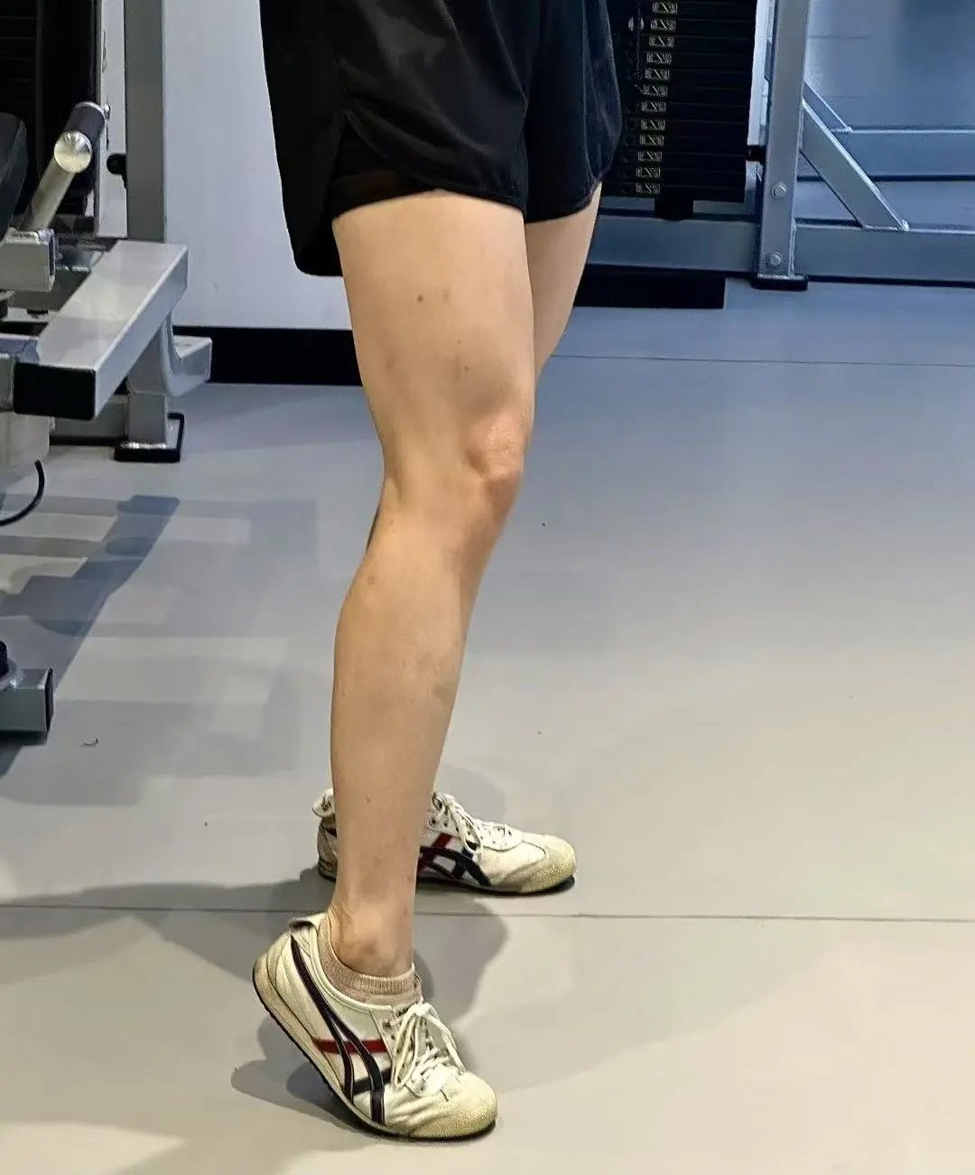 肌肉线条腿的含金量还在上升