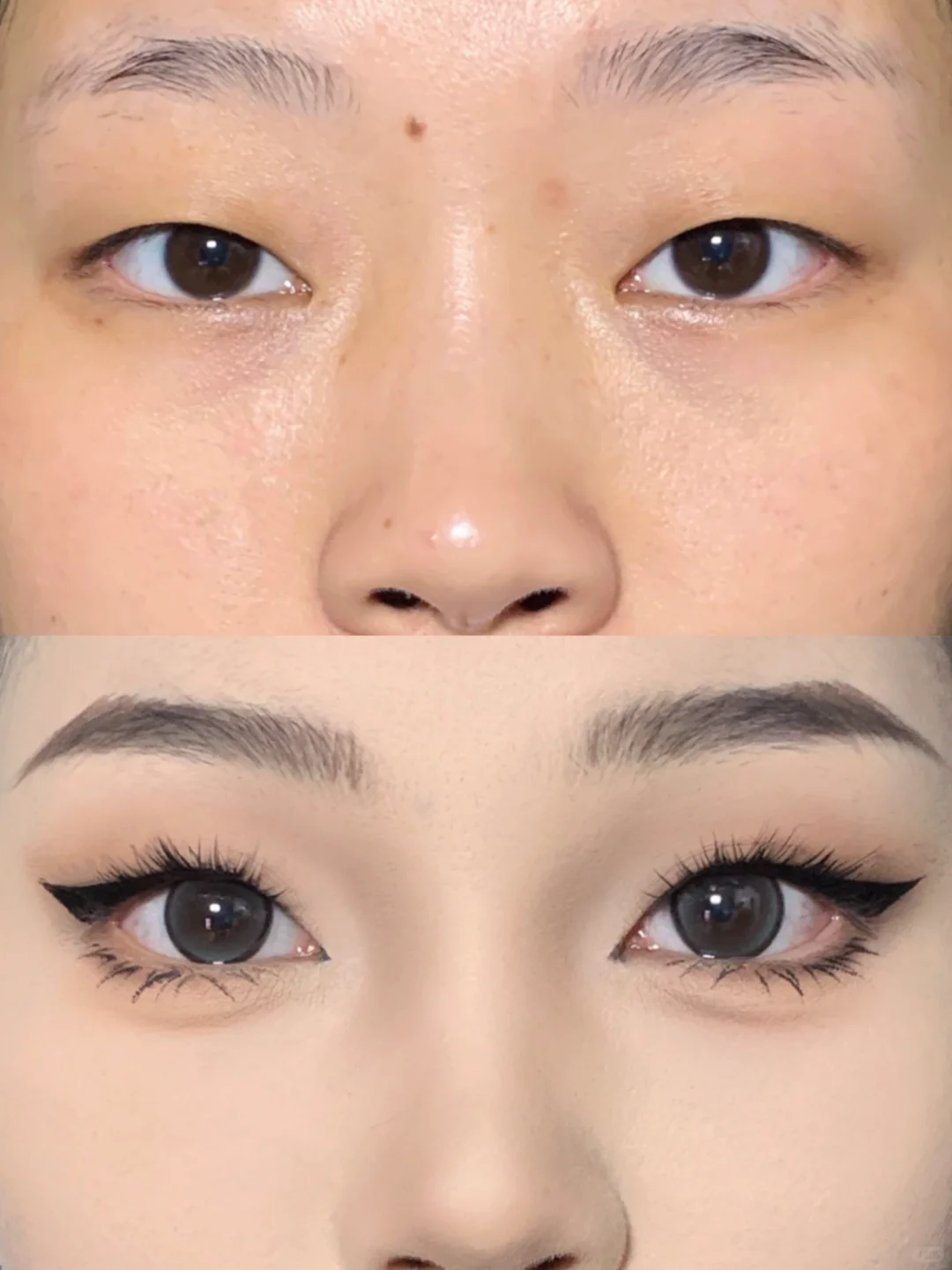 单眼皮眼线我悟了！两款常用眼线详细教程！