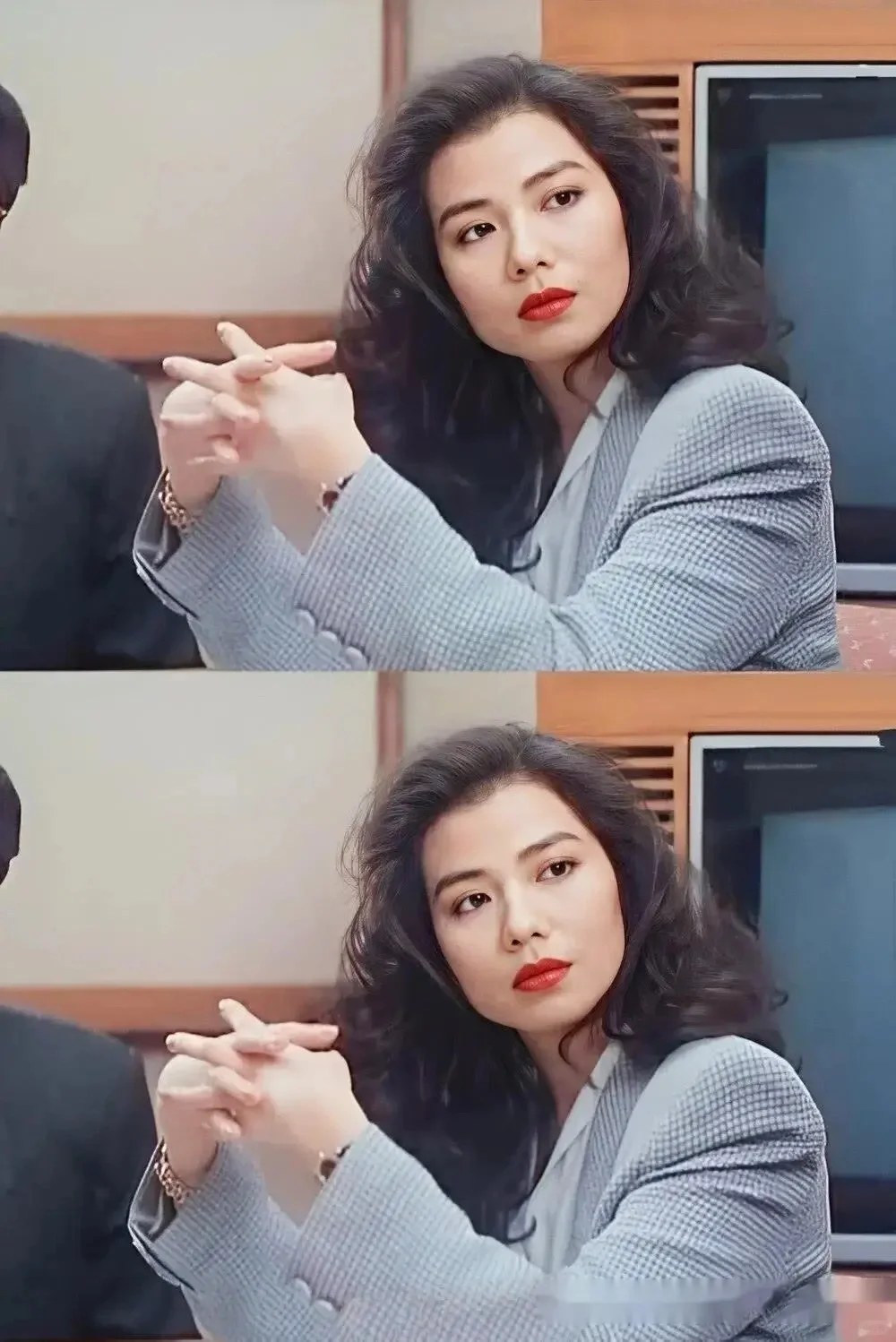 浑然天成的明媚性感，红姑钟楚红！