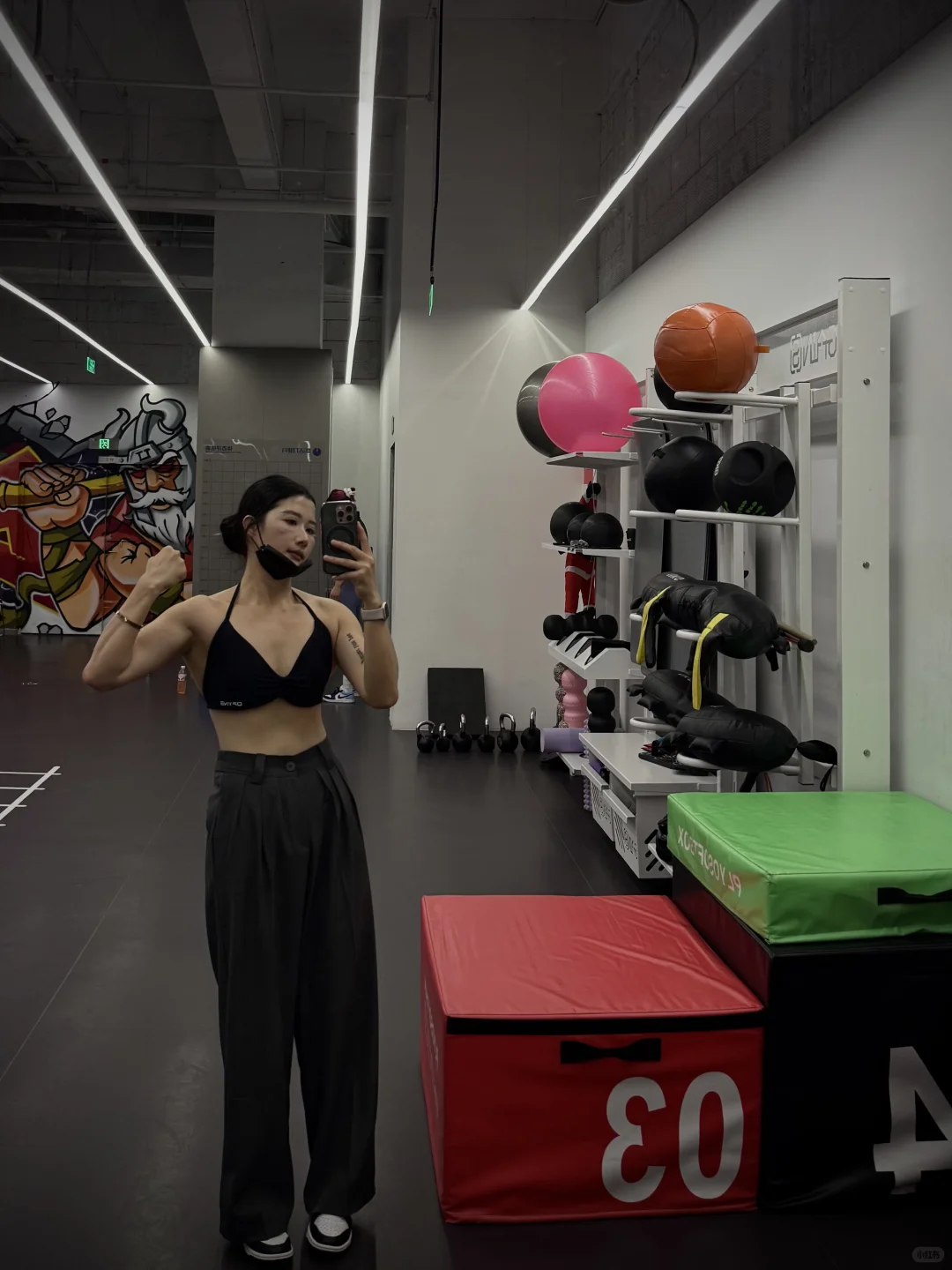 包河区女教练｜真的好爱我的肌肉线条