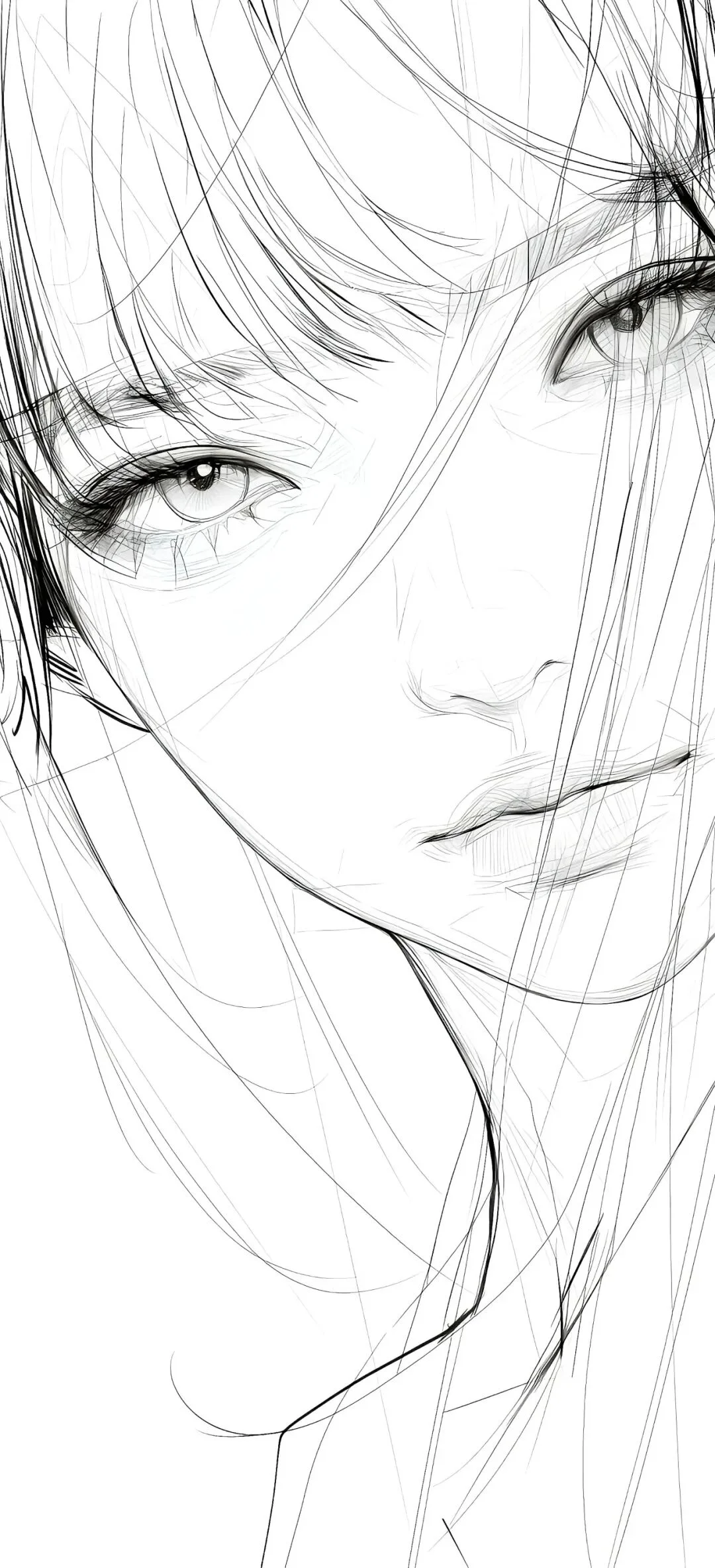 Share | 模糊的笔触里，藏着我爱的清冷感