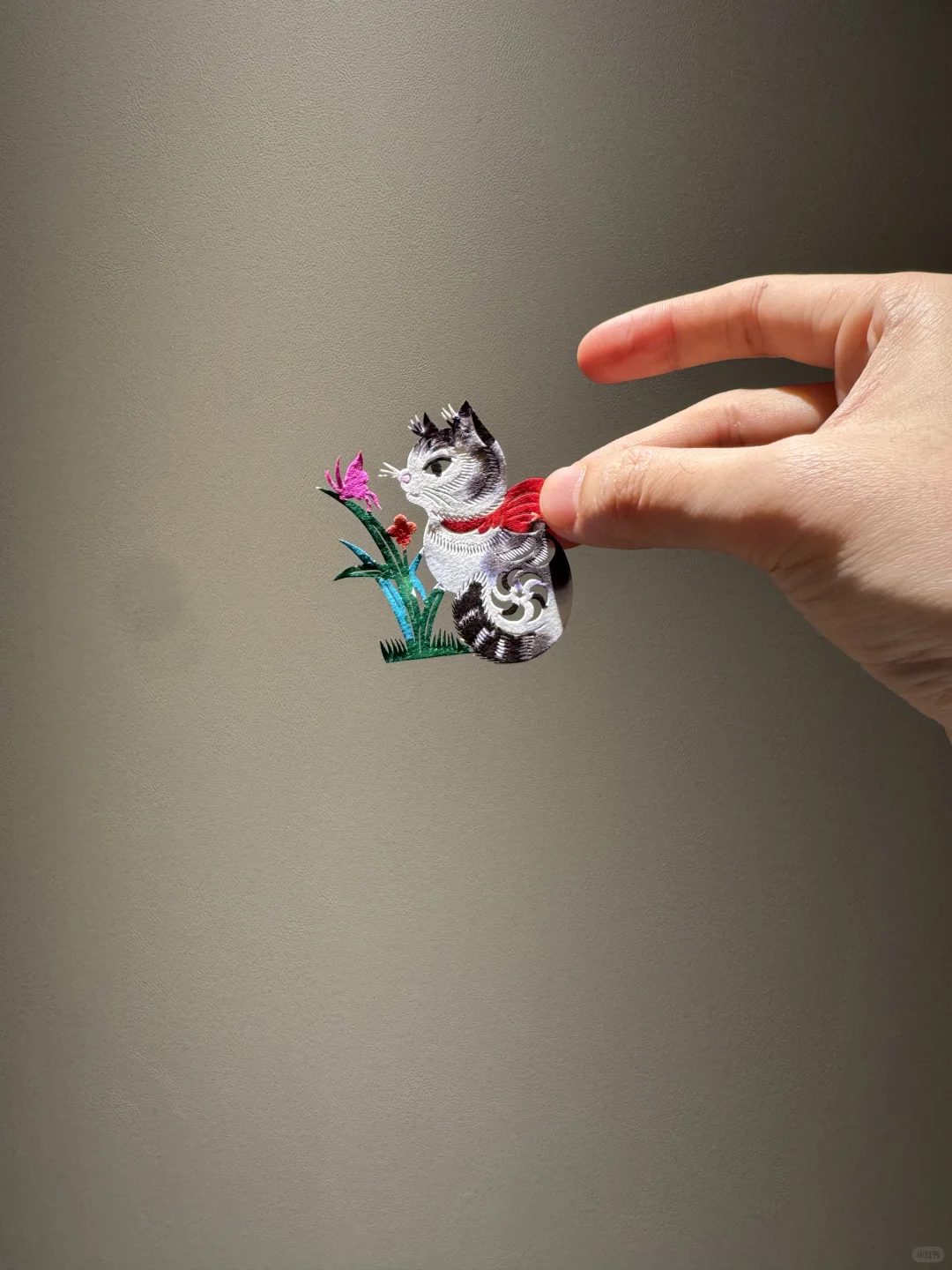 博物馆级微剪小猫非遗手工剪纸