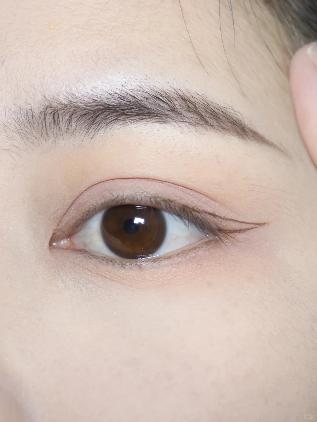 眼线 我好像学会了！