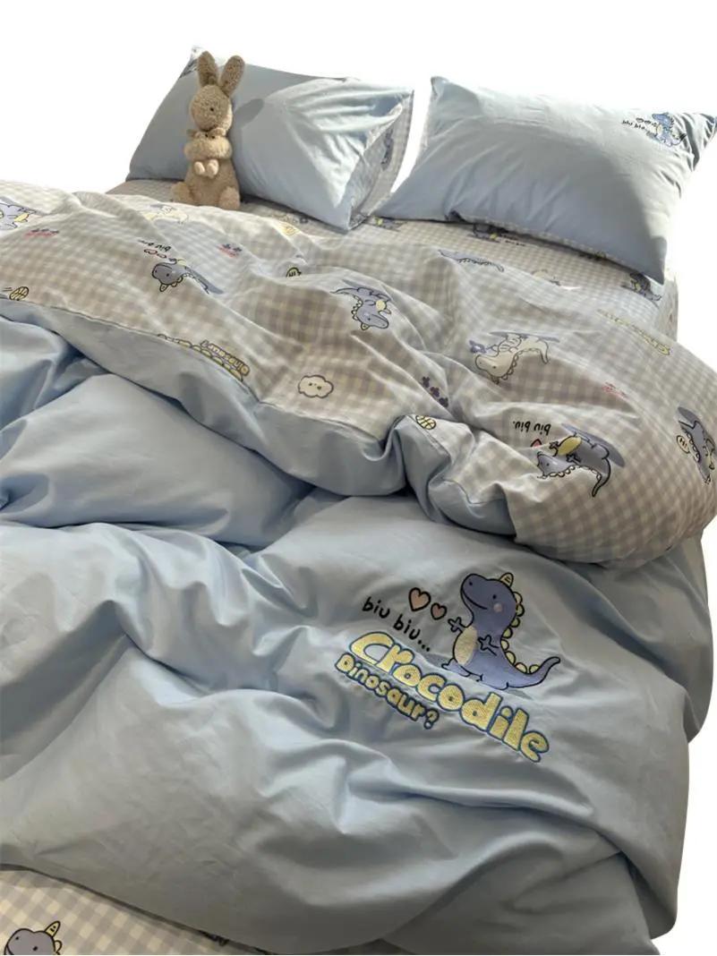 ☁️纯棉小恐龙｜睡出幸福感的床品
