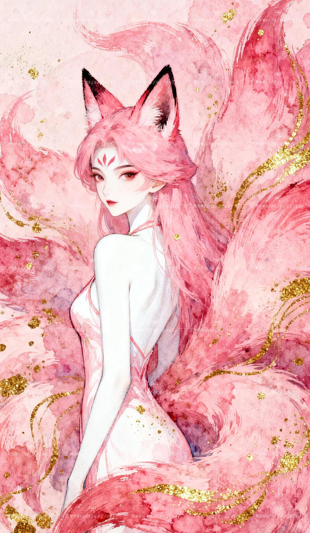 狐狸女孩的美，总是那么令人着迷