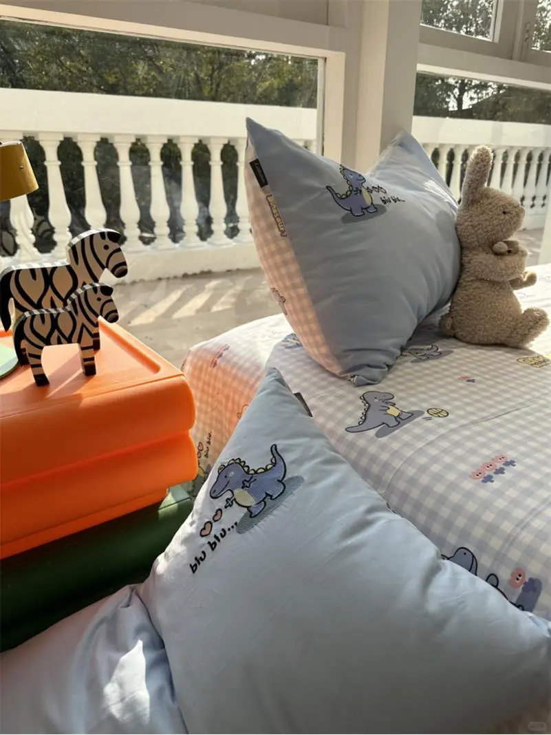 ☁️纯棉小恐龙｜睡出幸福感的床品