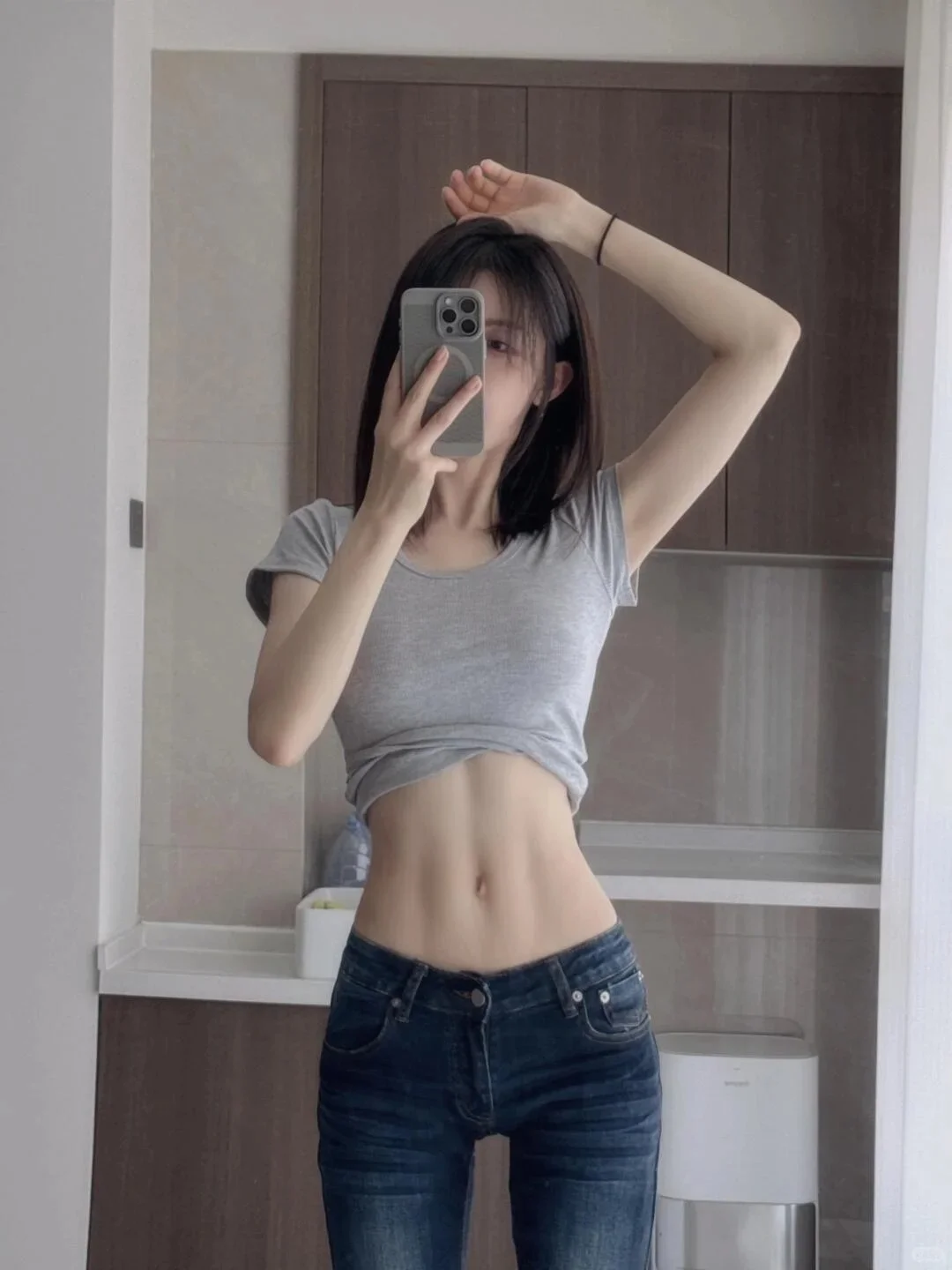 空腹挨饿➕健身2年，超绝线条感是我应得的