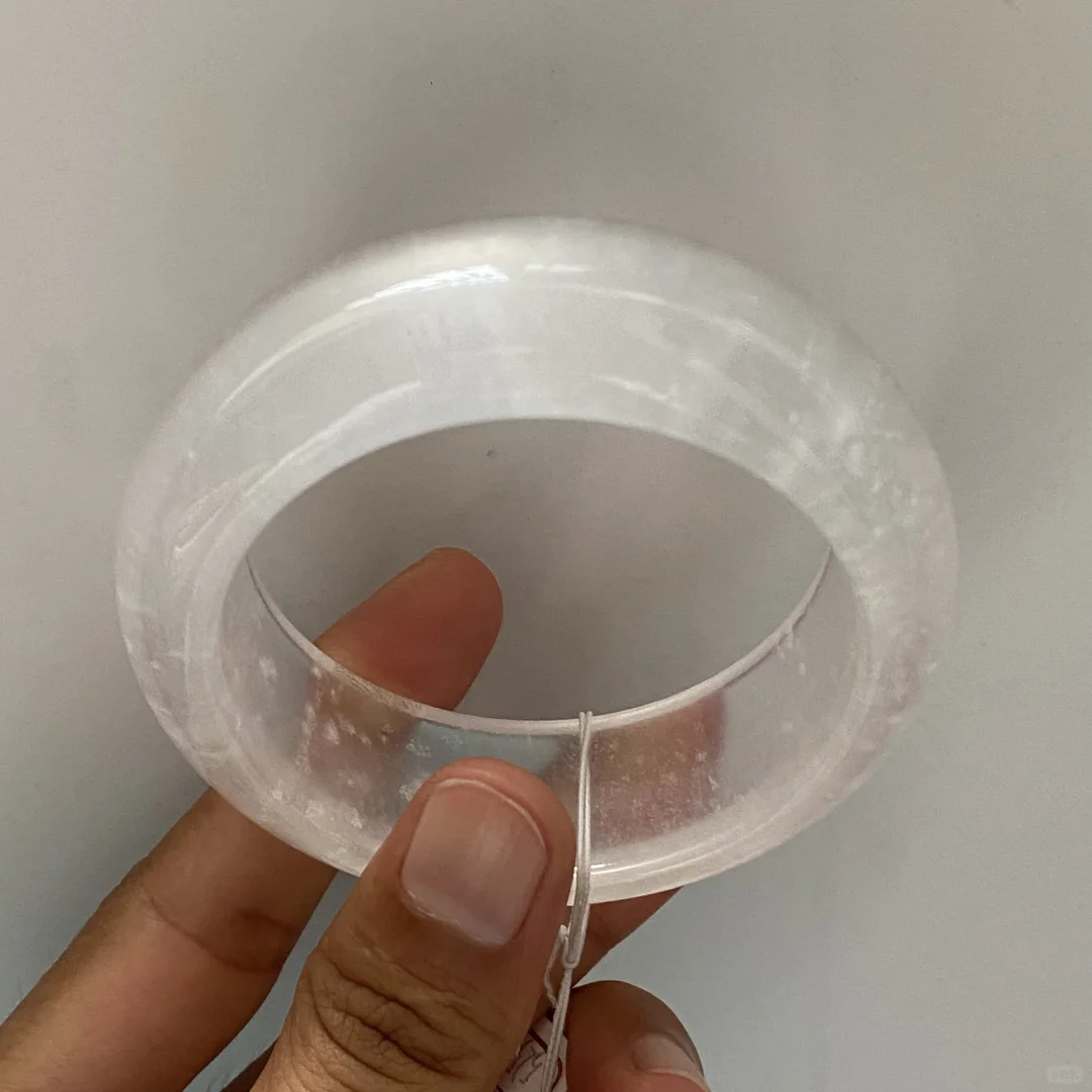 水沫玉米汤暴风雪宽版手镯：腕间凝住的温柔