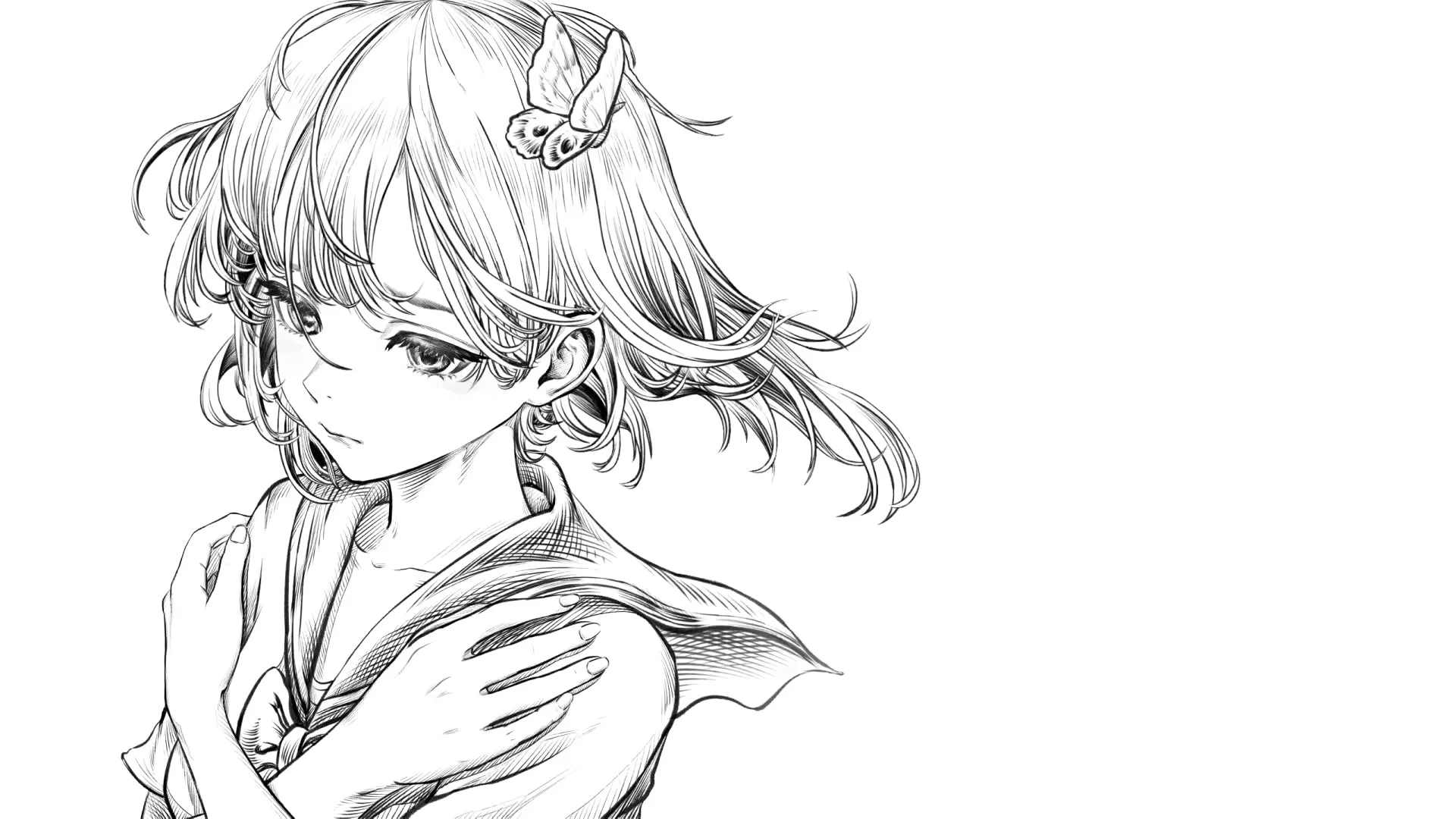 朋友圈动态背景/动态壁纸/线稿