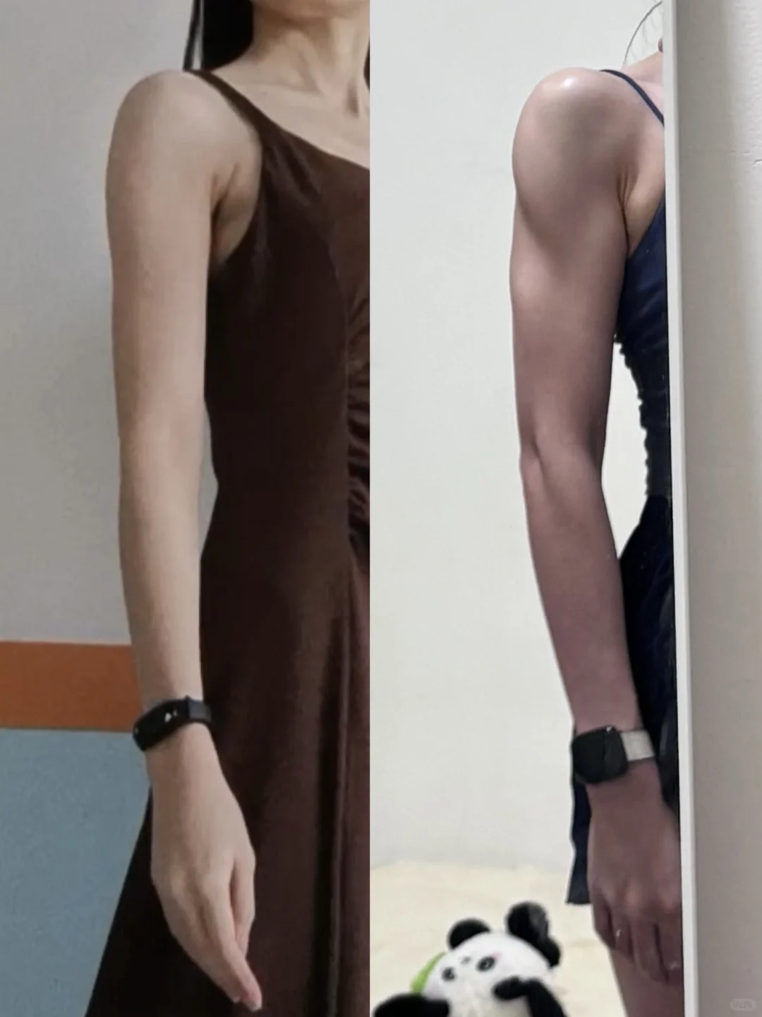 空腹抗炎+健身1年，超绝线条感是我应得的