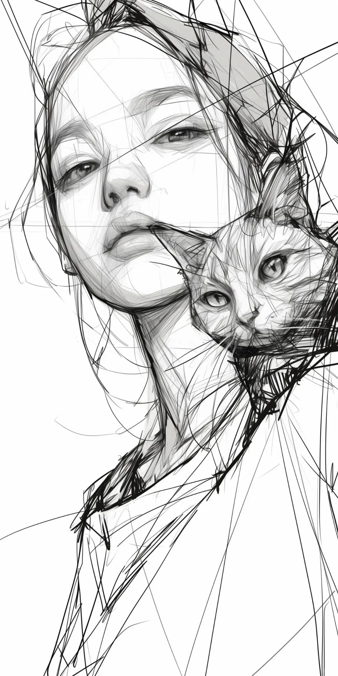 Share | 模糊的笔触里，藏着我爱的清冷感