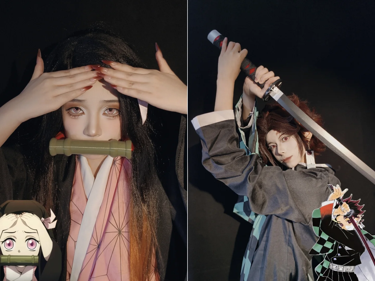 妹妹很萌 哥哥也很妖娆