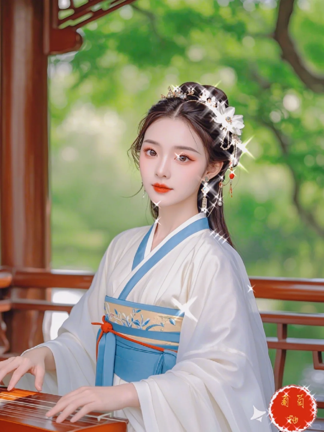 媚眼含羞合，丹唇逐笑开--人比花娇🌹