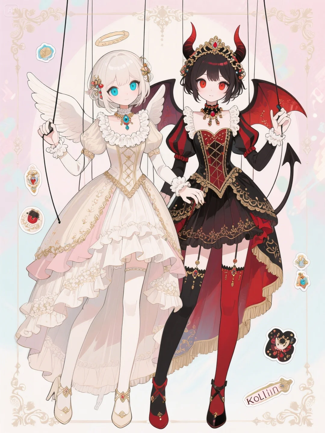 牵丝木偶|天使与魔鬼