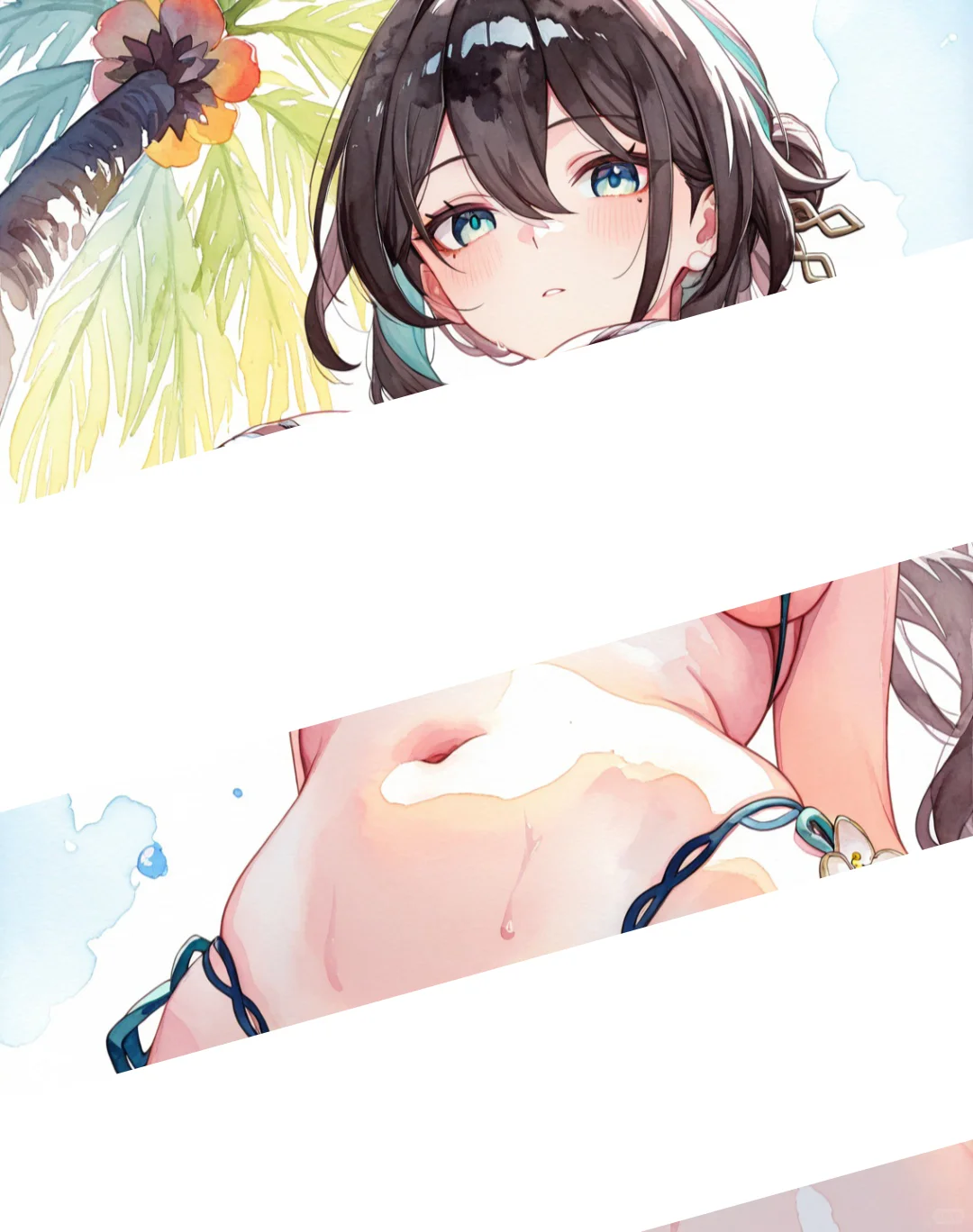 壁纸分享｜阮梅｜泳装｜001