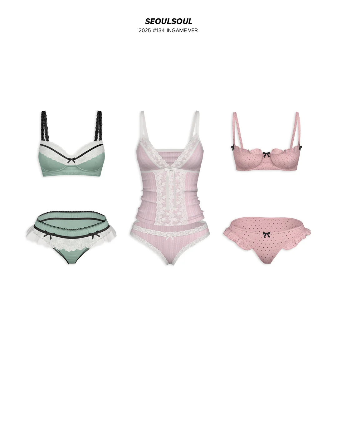 模拟人生4｜最新🆕可爱性感泳衣穿搭❗️