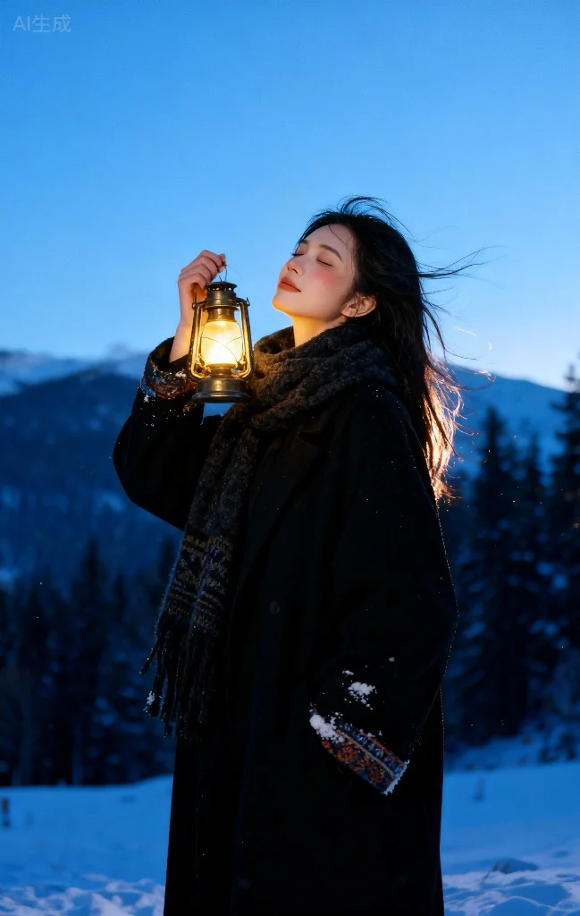 ❄️几万人看过的蓝调时刻雪景写真教程来咯