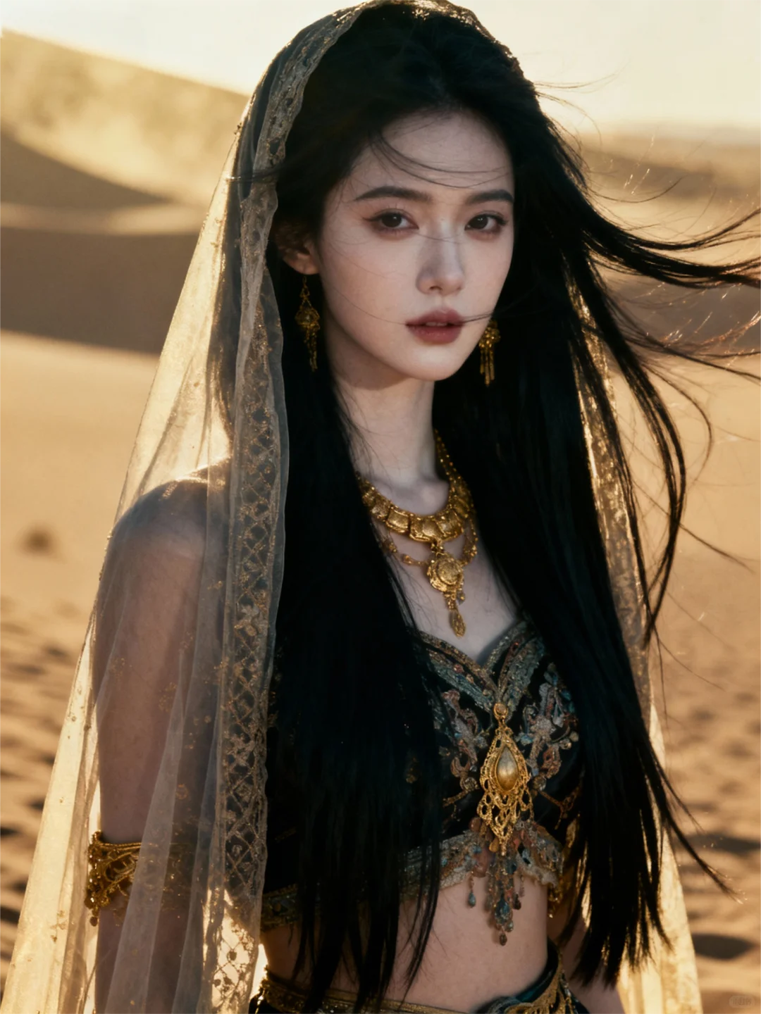 0 成本👑西域公主沙漠写真