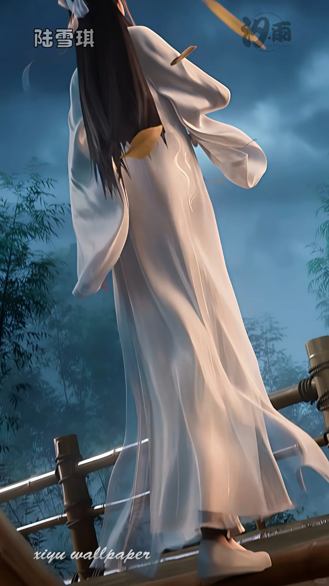 心绪不宁的雪琪