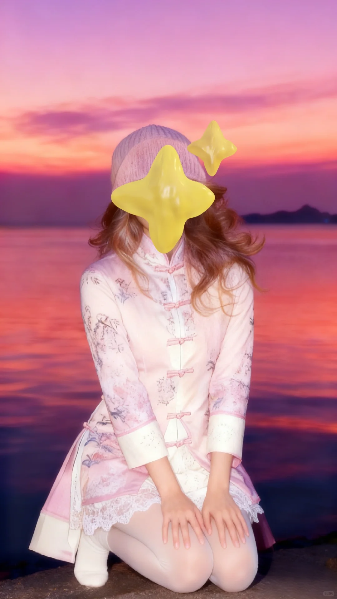 姐妹们看过来！光腿神器晚霞也出片啦～