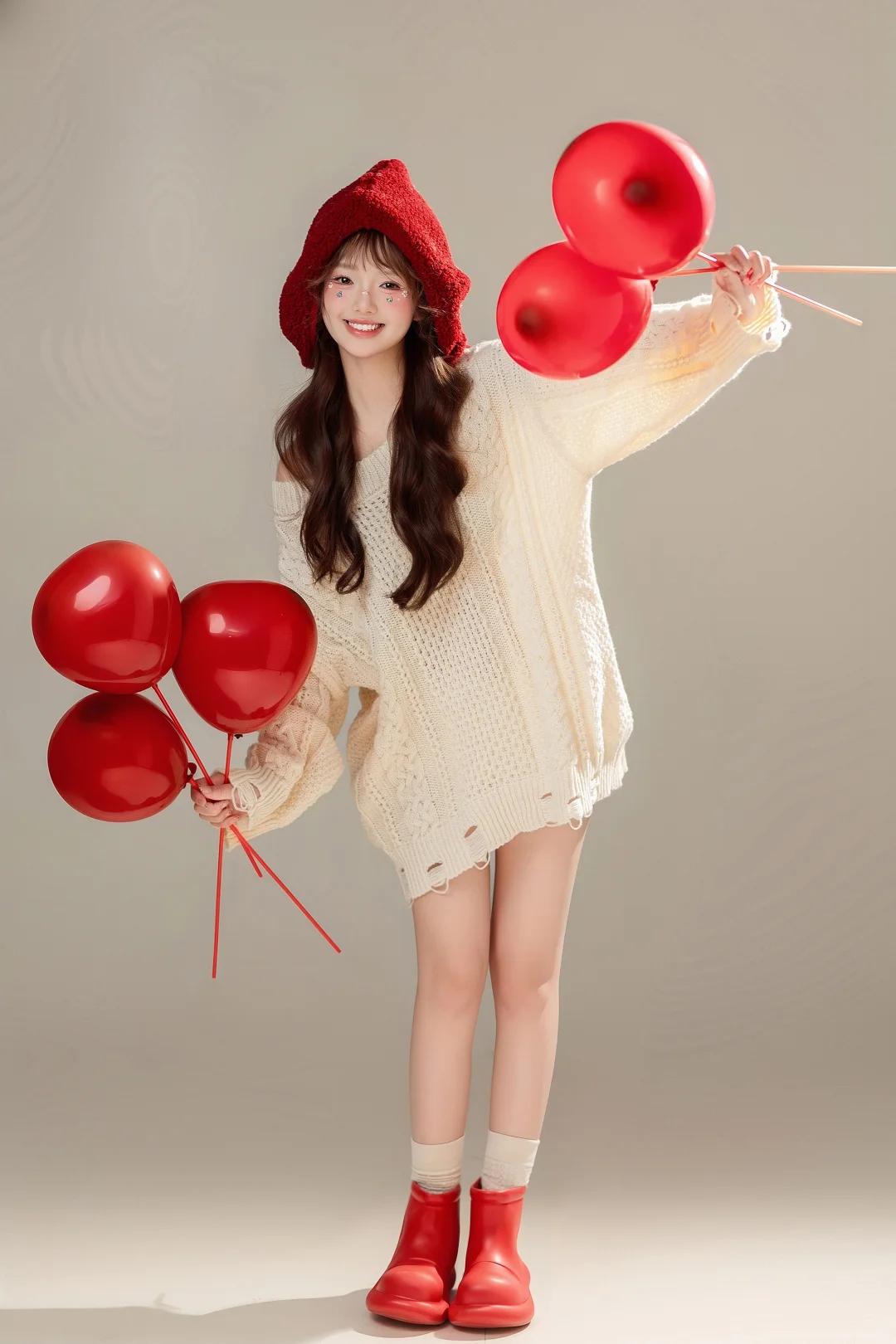 今年一定要拍一组小红帽圣诞写真风格🎄