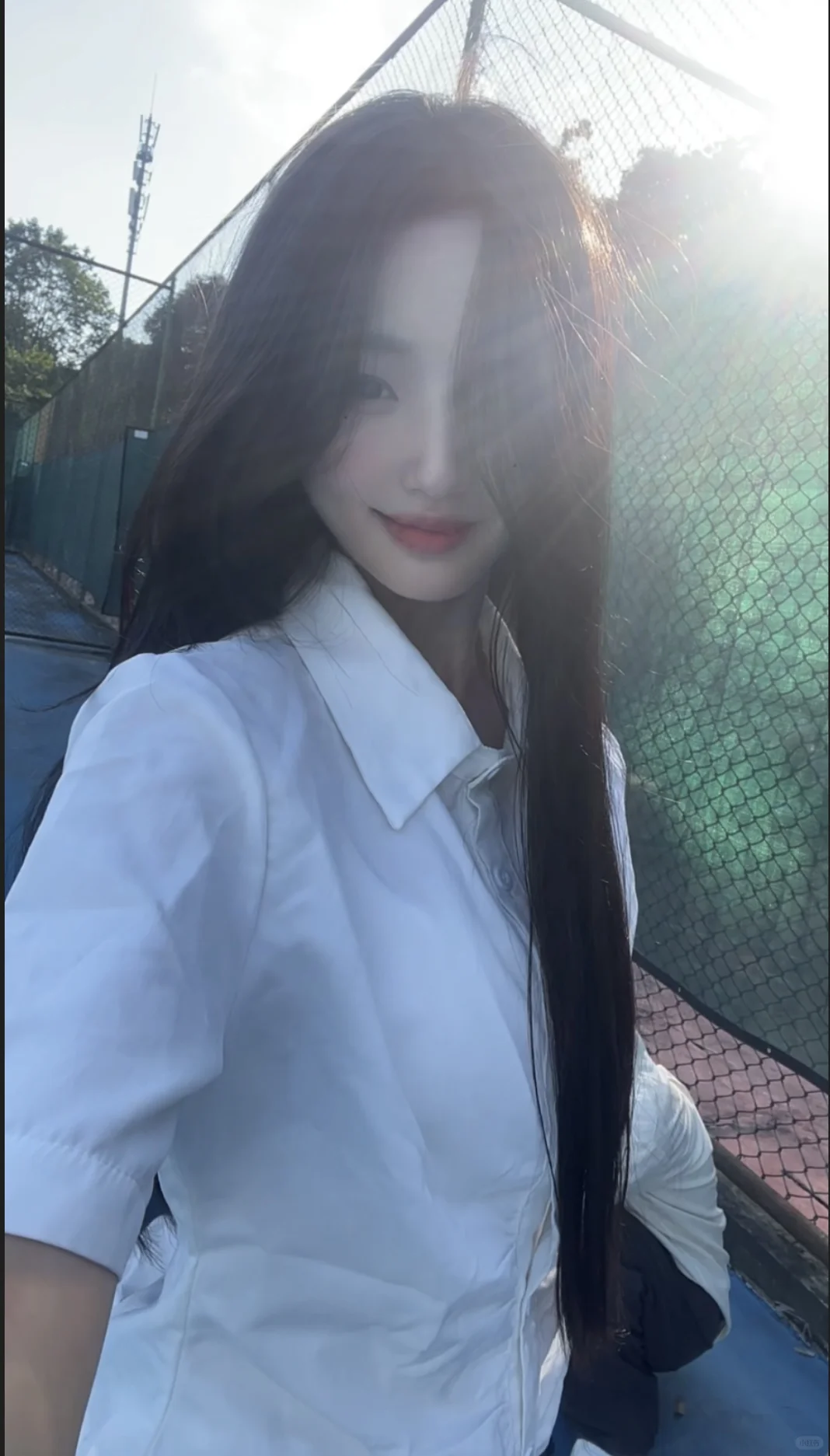 运动后的青春，白T