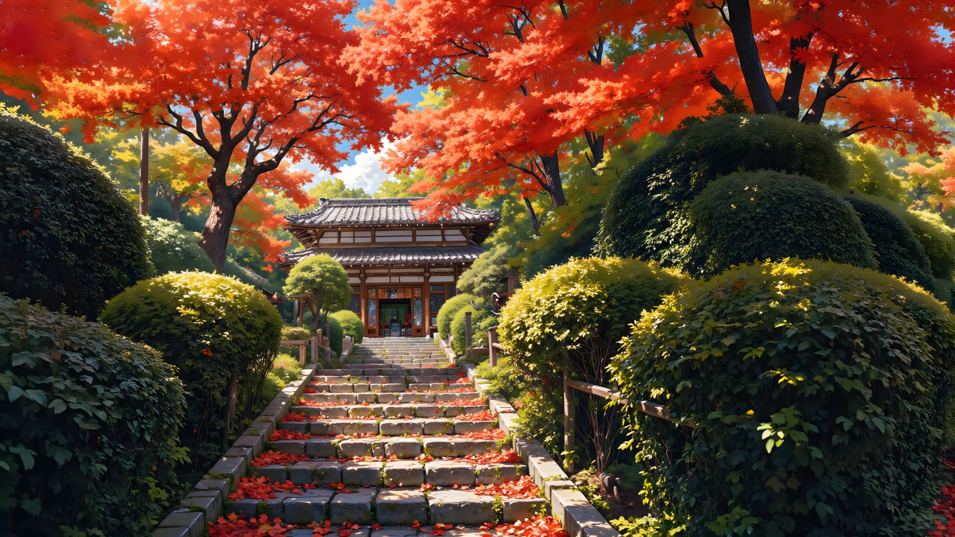 电脑壁纸 022-悬崖小屋