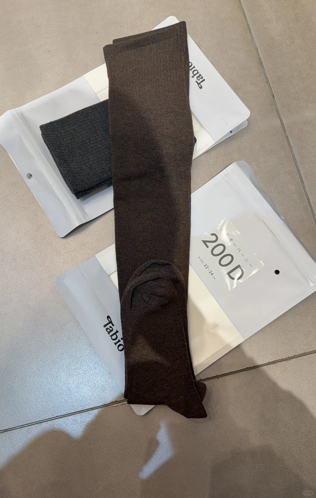 Tabio上新了连裤袜来了踩脚一款了