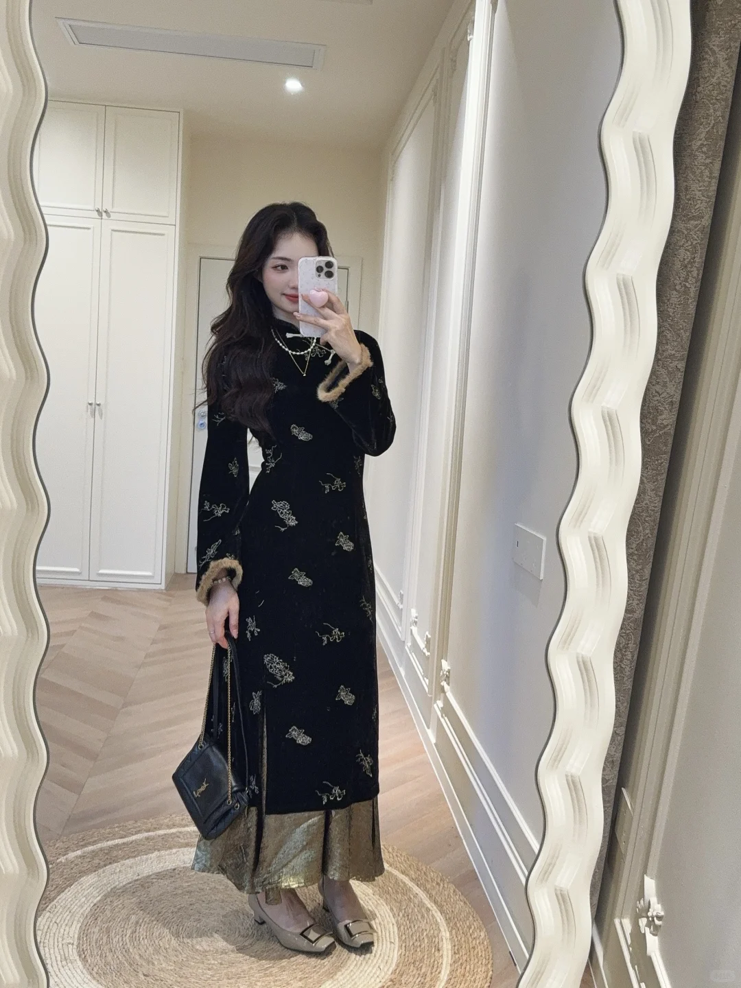 上身很哇塞的旗袍！！