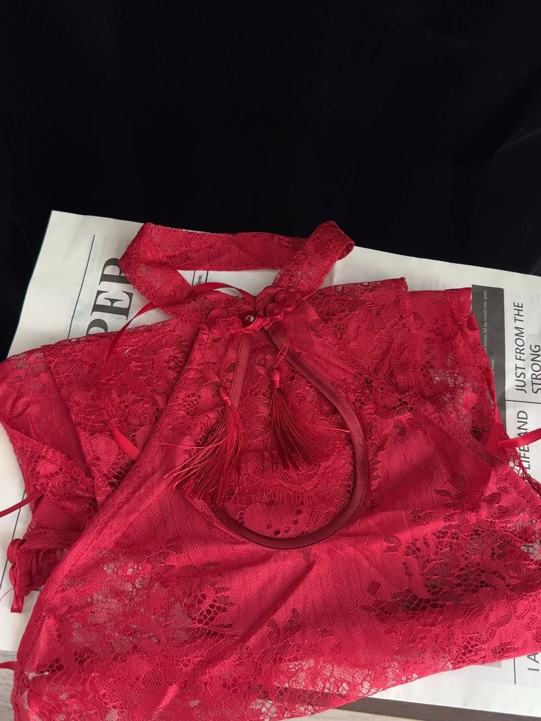 旗袍美人 旗袍蕾丝内衣封神！