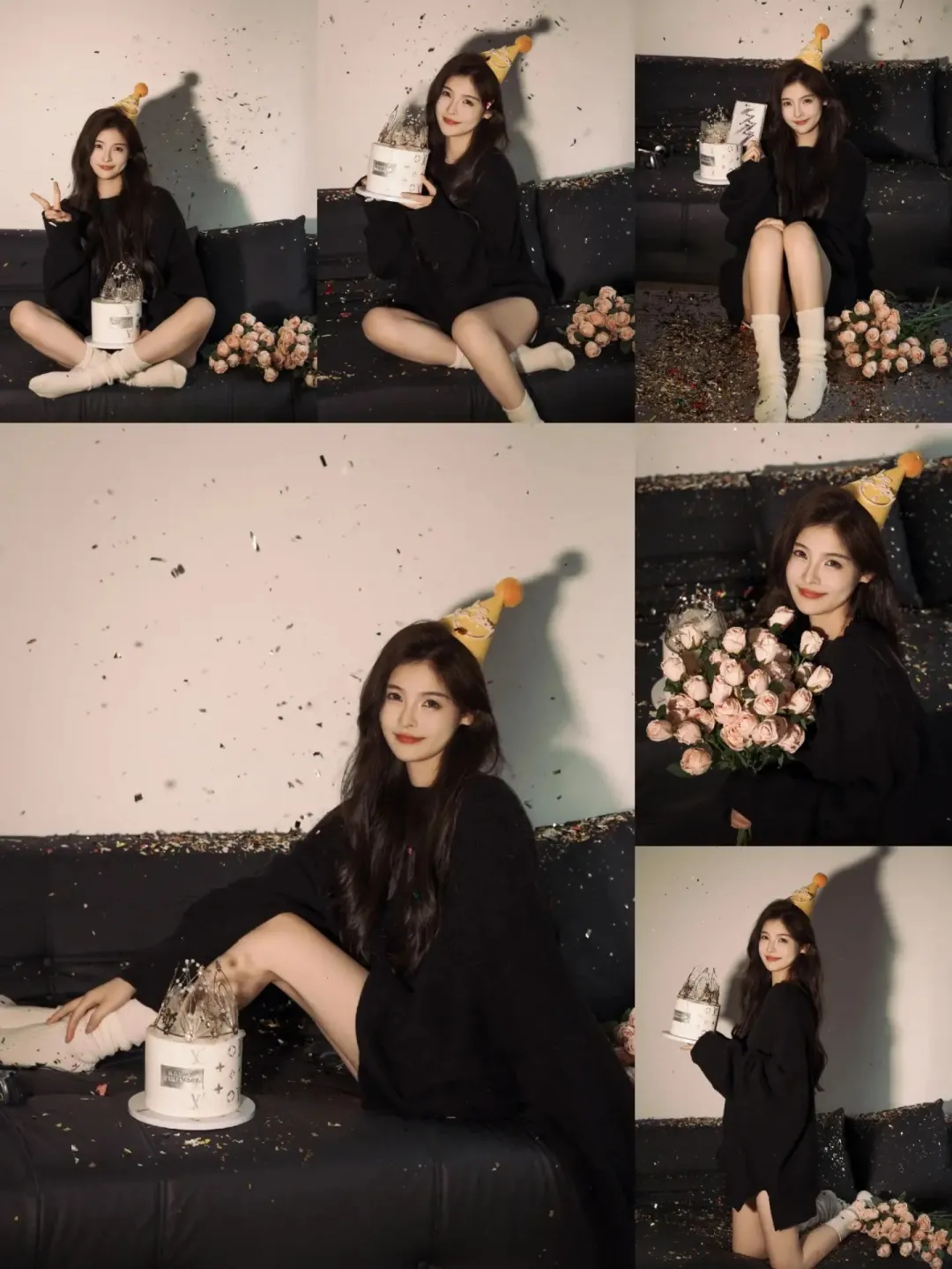 九组甜酷风生日写真风格合集分享