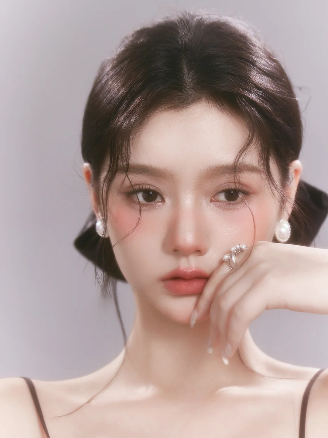 今天是韩系公主～🖤妥妥的富家千金即视感