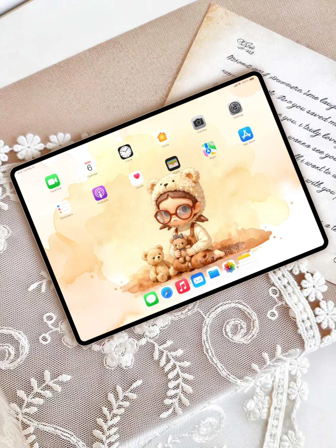 229‖zsiga·治愈小熊🐻‖水彩平板壁纸