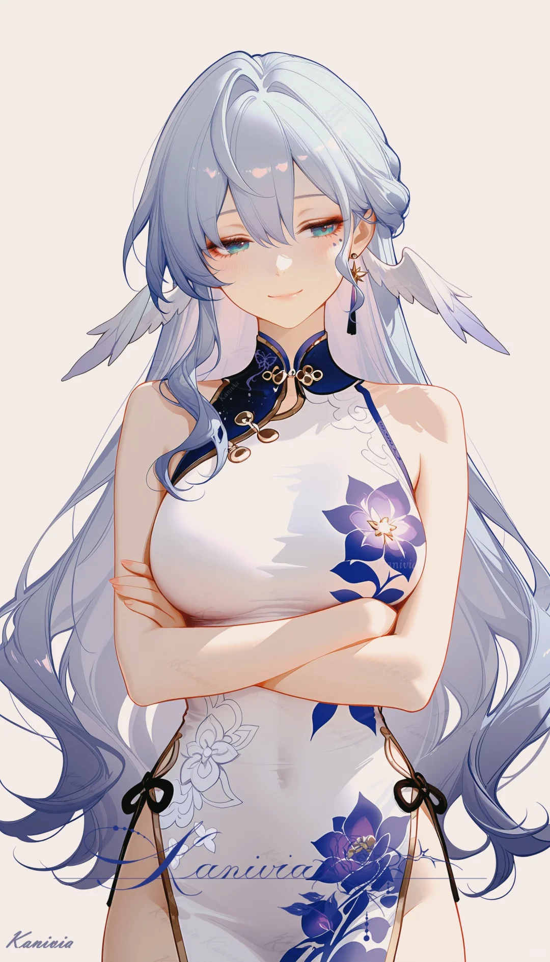 知更鸟小姐的旗袍换装