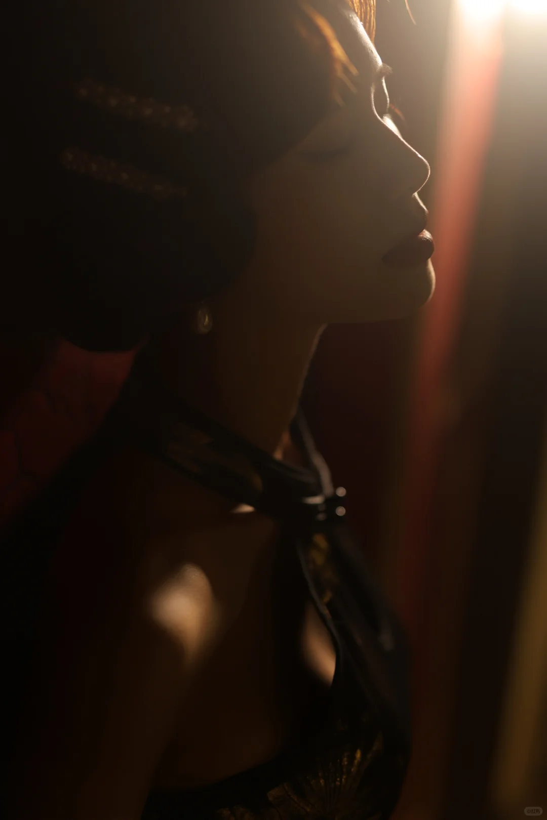 衩间摇曳的不是风月，是暗夜里盛放的牡丹