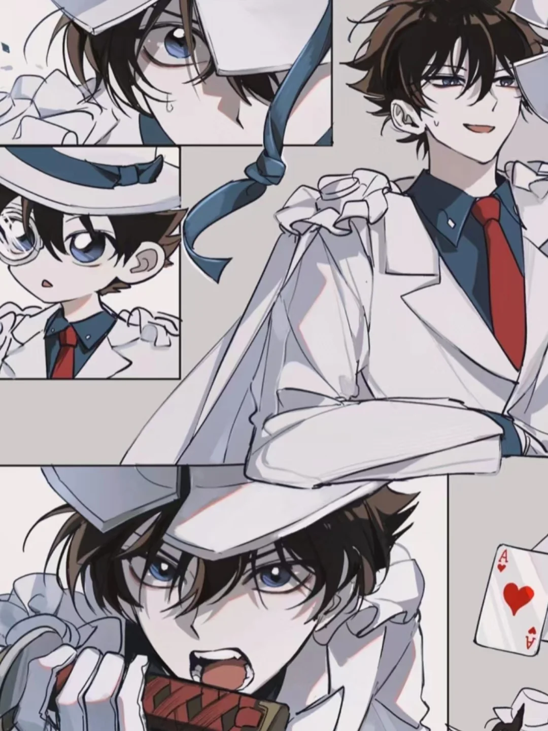 怪盗基德绝绝子高清美图