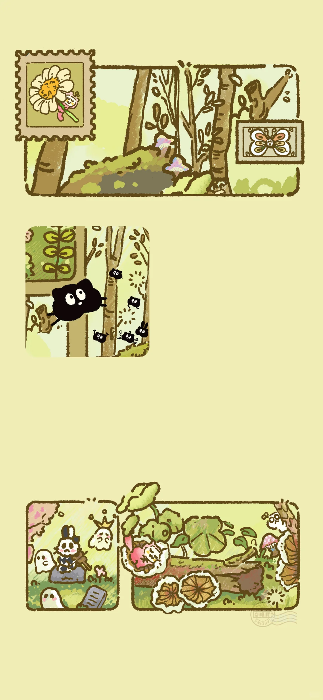 手机壁纸｜绿野仙踪🌳 手机里的“仙境入口”👾