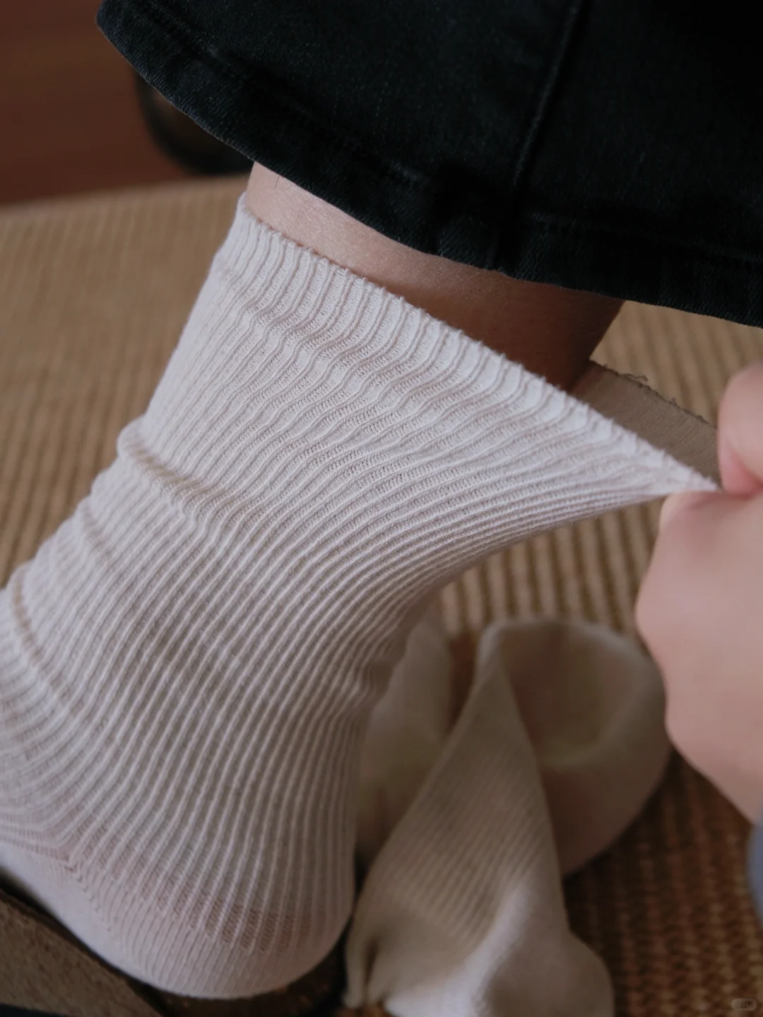 冬天的温暖是袜子给的