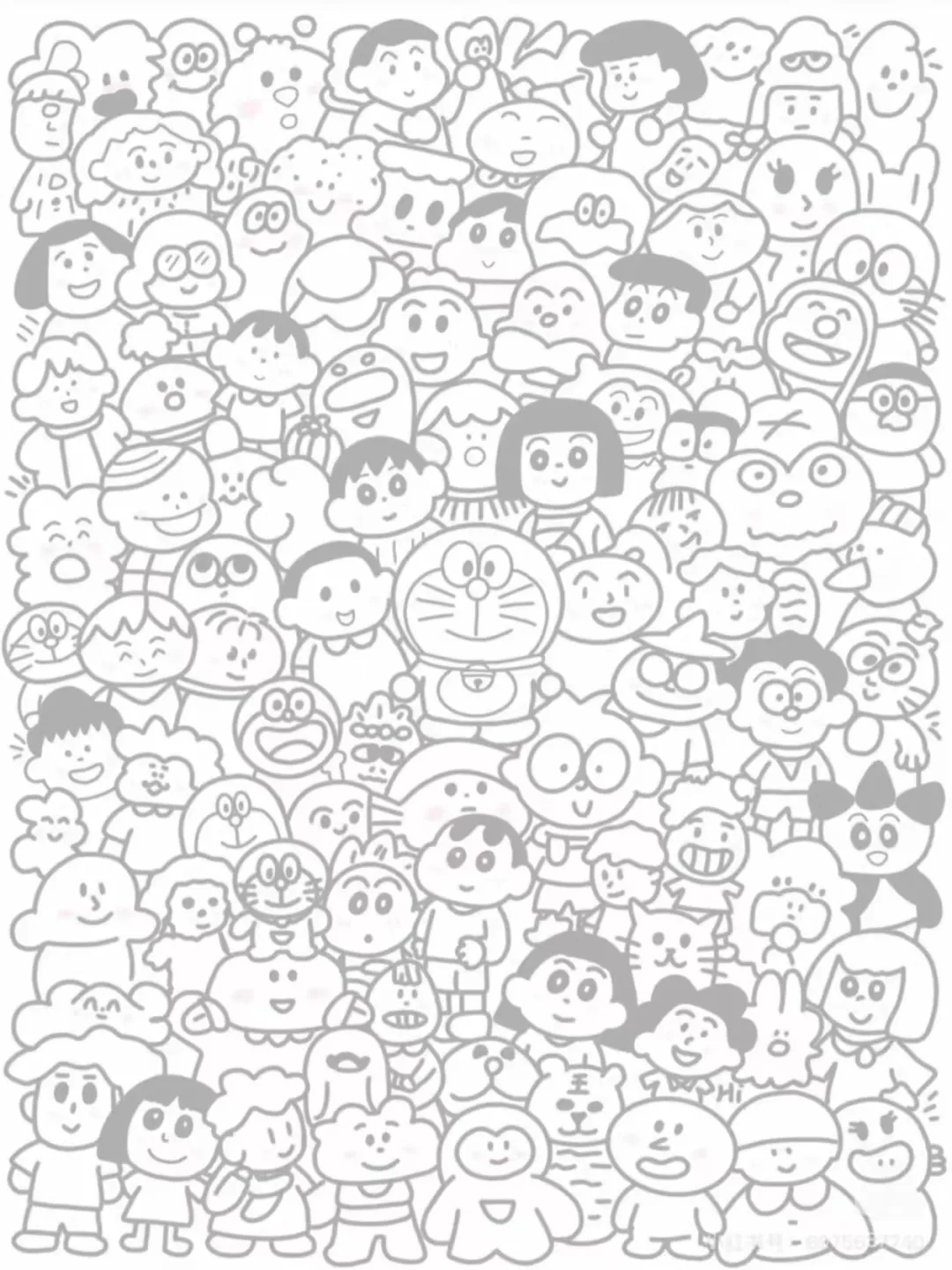 卡通绘画素材分享